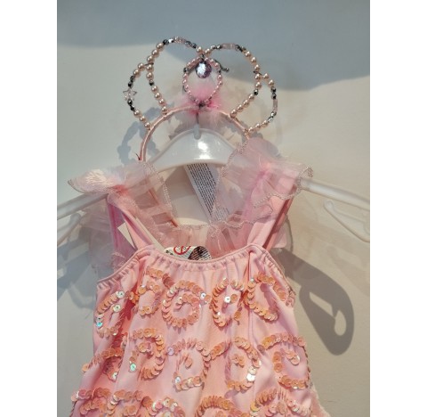 Tutu de déguisement  ballerine danseuse étoile, avec son diadème bijou assorti