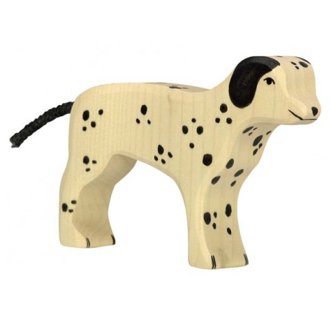 Jouet Chien Dalmatien en bois