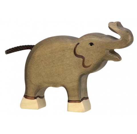 Jouet Bébé Eléphant en bois