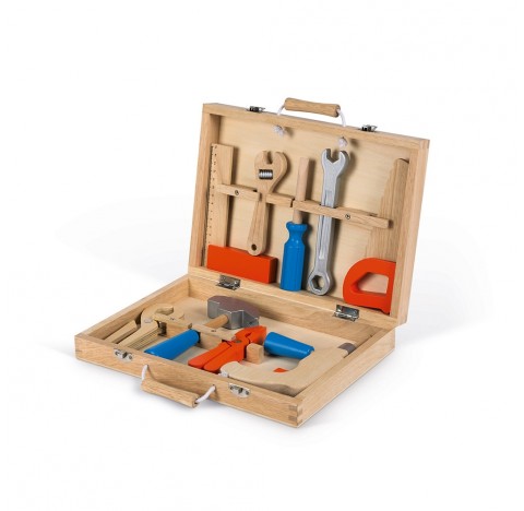 Boîte à outils en bois