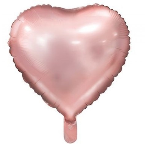 Grand ballon en mylar le Coeur rose, gonflage à l'hélium et livraison à domicile possibles