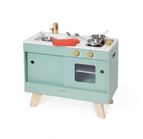 Cuisine Loft, toute en bois