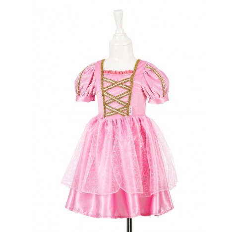 Robe de déguisement de princesse roses à paillettes