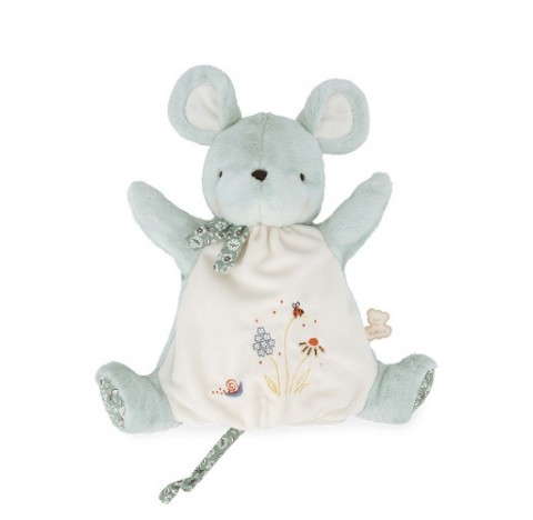 Marionnette doudou la souris verte