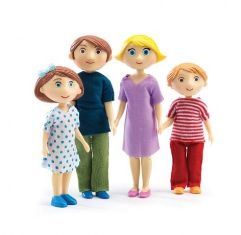 La famille de poupées Gaspard et Romy