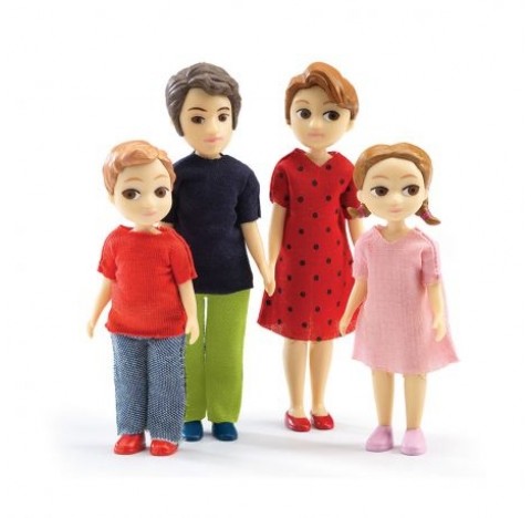 La famille de poupées Thomas et Marion