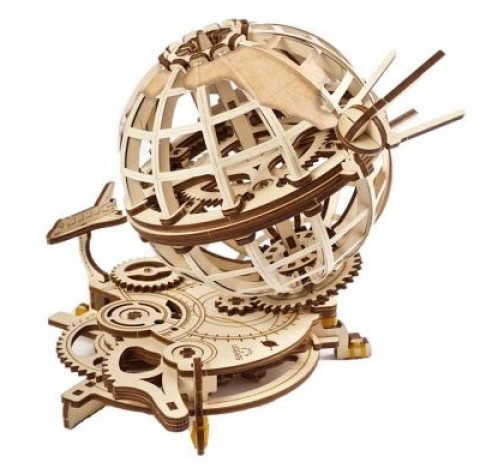 Maquette-Puzzle 3D Ugears en bois le Globe