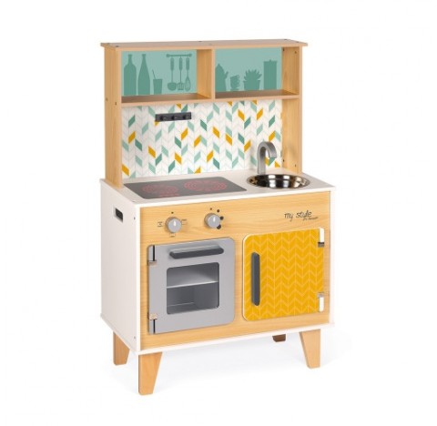 Maxi Cuisine-cuisinière  moderne en bois personnalisable
