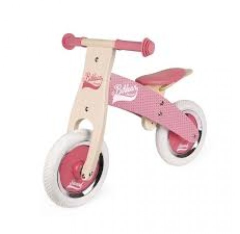 Ma première draisienne vélo sans pédale  "little Bikloon"  rose