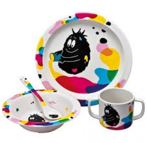 Mon premier set de couverts  complet Barbapapa