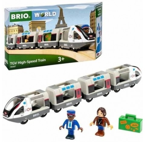 Train de voyageurs  Brio spécial TGV SNCF Inoui