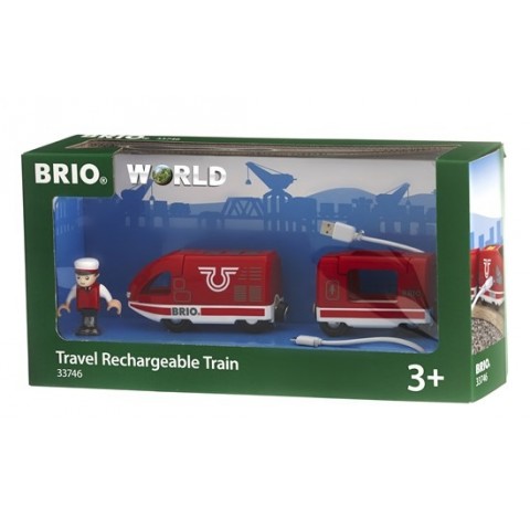 Train de voyageurs rechargeable BRIO