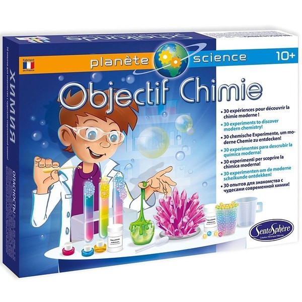 Objectif Chimie, le coffret Sciences pour enfant, made in France