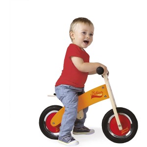 Ma première draisienne vélo sans pédale  "little Bikloon"  orange