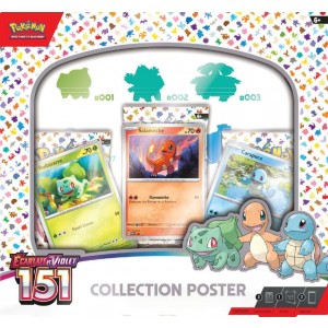 Pokemon ecarlte et Violet série spéciale 151 collection poster