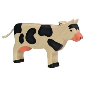 Jouet Vache en bois