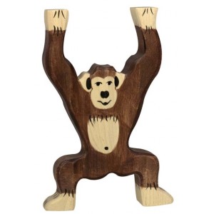 Jouet Singe en bois