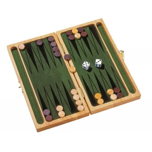 Jeu de stratégie Backgammon