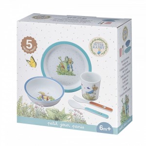 Mon nouveau premier set de couverts complet Peter Rabbit Pierre Lapin de Beatrix Potter