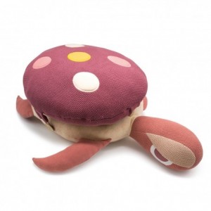 Gros coussin tortue framboise Oiseau Bateau