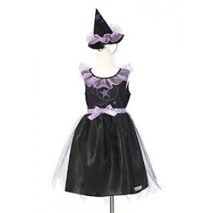 Déguisement robe de sorcière de HALLOWEEN, 8/10 ans