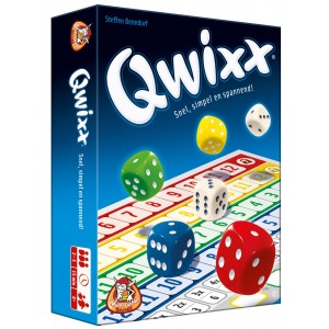 QWIXX,  Règles simplissimes, tours de jeu dynamiques, captivant jusqu’au dernier moment.