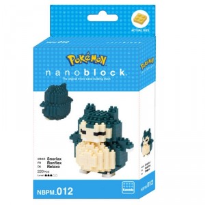 Jeu de construction Nanoblock Pokemon X Ronflex