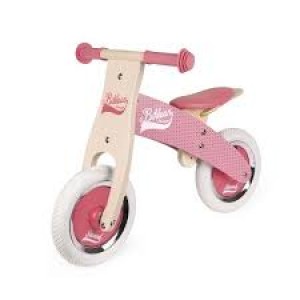 Ma première draisienne vélo sans pédale  "little Bikloon"  rose