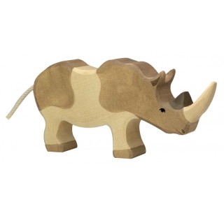 Jouet Rhinocéros en bois