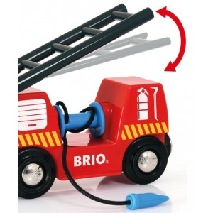 Train des pompiers Brio