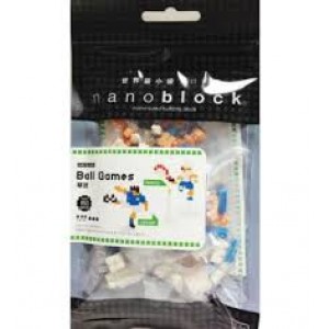 Nanoblock les jeux de balle, foot et tennis