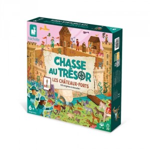 Chasse au trésor les Châteaux forts, jeu de stratégie et de rapidité