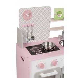 Maxi Cuisine-cuisinière  moderne en bois Macaron