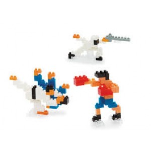 Nanoblock les arts martiaux