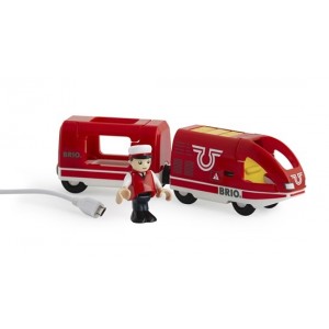 Train de voyageurs rechargeable BRIO