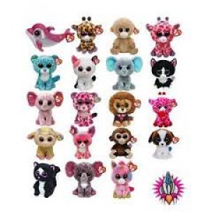 Peluche Beanie boo's large - Fantasia la licorne TY 